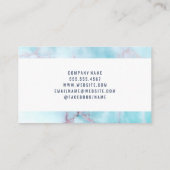 Carte De Visite Icône Immobilier | Granite océanique (Dos)