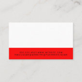 Carte De Visite Icône Immobilier |Toits (Dos)