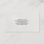 Carte De Visite Icône Outils dentaires (Dos)