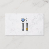 Carte De Visite Icône Outils dentaires | Matériel (Devant)