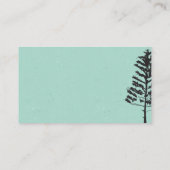 Carte De Visite Icône Outils d'équipement de jardin | Arborescence (Dos)