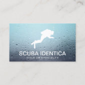 carte de visite icône plongeur (Devant)