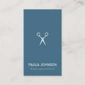 Carte De Visite Icône Salon Shears (Devant)