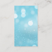 Carte De Visite Icône Services de nettoyage | Arrière - plan Spark (Dos)