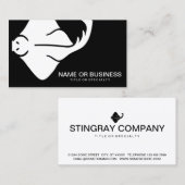 Carte De Visite icône stingray (Devant / Derrière)