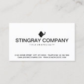 Carte De Visite icône stingray (Dos)