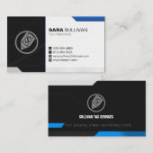 Carte De Visite Icône Stylo Dollar Finance Fiscale Préparateur fis (Devant / Derrière)