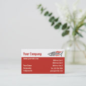 Carte De Visite Icône tribale de requin 2 (Debout devant)