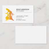 Carte De Visite Icône Vélo Spin (Devant / Derrière)