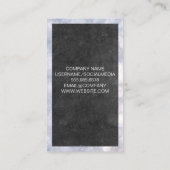 Carte De Visite Icône Vin | ARRIÈRE - PLAN (Dos)