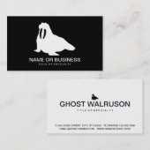Carte De Visite icône walrus (Devant / Derrière)