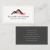 Carte De Visite Icônes d'accueil (Devant / Derrière)