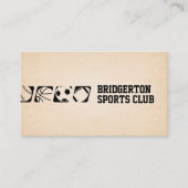 Carte De Visite Icônes de balle de sport varié | Athlétisme (Devant)