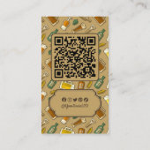 Carte de visite Icônes de bière (Dos)