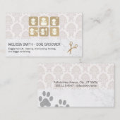 Carte De Visite Icônes de canicule | Cultures animales (Devant / Derrière)