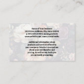 Carte De Visite Icônes de l'équipement de nettoyage (Dos)