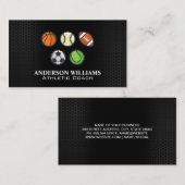 Carte De Visite Icônes de l'équipement sportif (Devant / Derrière)