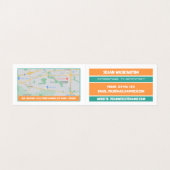 Carte De Visite Icônes de massage, Massage Thérapiste, Fidélité du (Intérieur déplié)