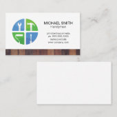 Carte De Visite Icônes de réparation à domicile | Rénovations Hand (Devant / Derrière)