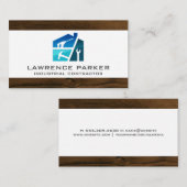 Carte De Visite Icônes de réparation de construction | Rénovations (Devant / Derrière)