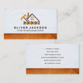 Carte De Visite Icônes de service à domicile | Constructeur | Arch (Devant / Derrière)