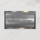 Carte De Visite Icônes de service automatique | Arrière - plan ind (Dos)