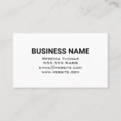 Carte De Visite Icônes des médias sociaux (Dos)