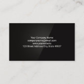 Carte De Visite Icônes des services de voiture | Mécanique (Dos)