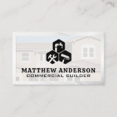 Carte De Visite Icônes du service à domicile | Propriété résidenti (Devant)