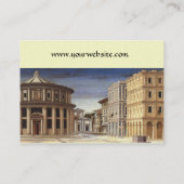 Carte De Visite IDÉAL VILLE Crème architecturale Pearl Metallic (Dos)