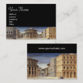 Carte De Visite IDÉAL VILLE Renaissance Architecture, Architecte (Devant / Derrière)