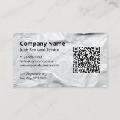 Carte De Visite Idées Modèles du logo du service de recouvrement d (Devant)