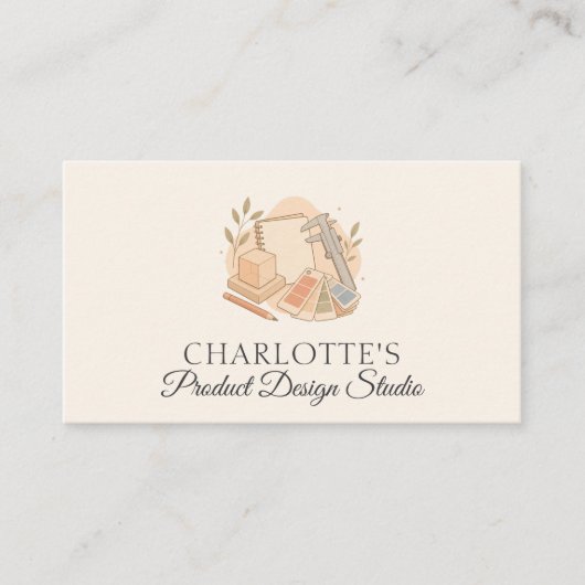 Carte De Visite Identité pour concepteurs de produits créatifs (Devant)
