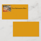 Carte De Visite idéographie de Golden Light (Devant / Derrière)