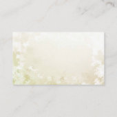 Carte De Visite Igel sur la Terre des fleurs   (Dos)