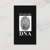 Carte De Visite Il est en mon ADN - dire drôle de volleyball (Devant)