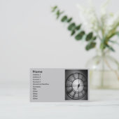 CARTE DE VISITE IL EST TEMPS DE GAGNER L'ARGENT (Debout devant)