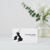Carte De Visite Île britannique (Debout devant)
