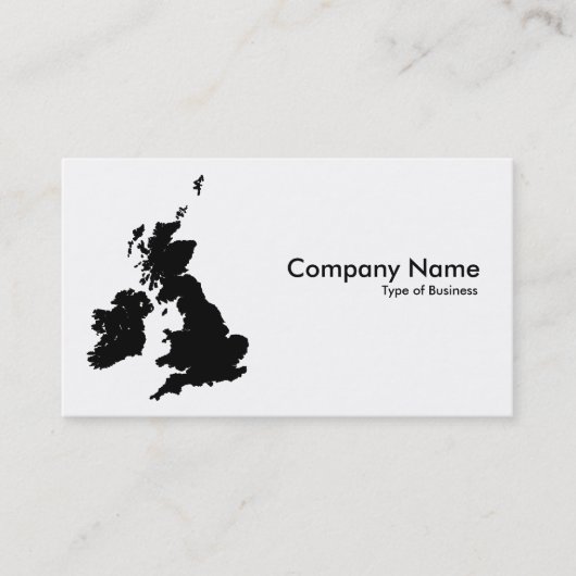 Carte De Visite Île britannique (Devant)