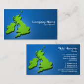 Carte De Visite Îles britanniques 3d 02 (Devant / Derrière)