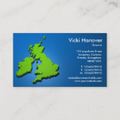 Carte De Visite Îles britanniques 3d 02 (Dos)