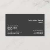 Carte De Visite Îles éloignées (Dos)