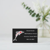 Carte De Visite Îles Hawaï (Debout devant)