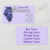 Carte de visite - ILLINOIS (Devant / Derrière)