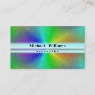 CARTE DE VISITE ILLUMINATION PROFESSIONNELLE LASER HOLOGRAMME