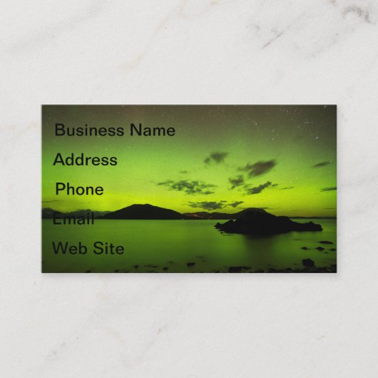 Carte De Visite Illuminer Aurora (Devant)