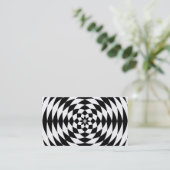 Carte De Visite Illusion optique (Debout devant)