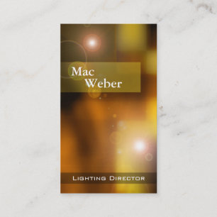 Carte De Visite Illusions - directeur Tech Lighting Design