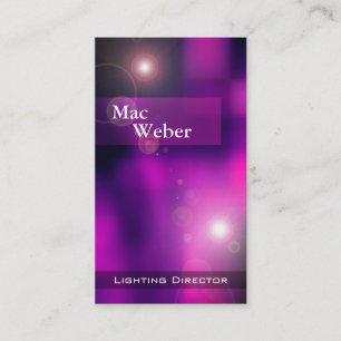 Carte De Visite Illusions - directeur Tech Lighting Design