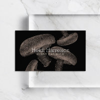 Illustration À L'Écran De Champignons Tan/Noir